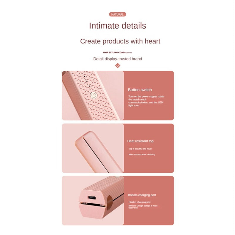 The Luz Styler - The Perfect Cordless Styler On The Go